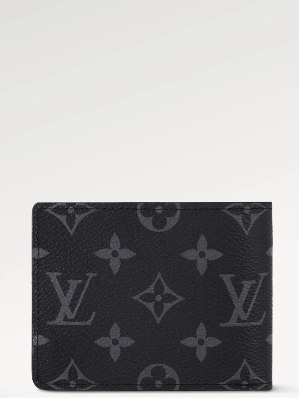 BNIB LOUIS VUITTON Slender Wallet M62294 Monogram Eclipse CANVAS With COA - Picture 2 of 9